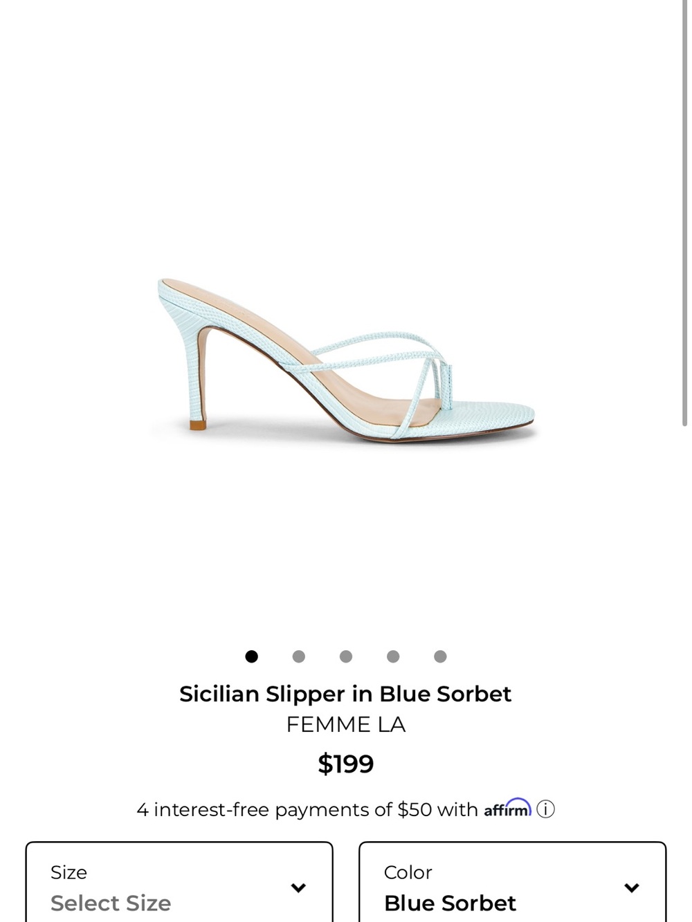 FEMME LA Sicilian Sandal